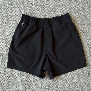VRST 5” Black Athletic Elastic Waist Shorts